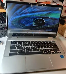 HP Chromebook Touch Screen - Intel Pentium Silver N600 @1.10GHz 4GB 64GB #488F - Picture 1 of 5