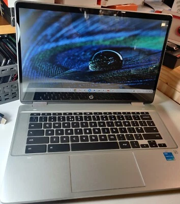 HP Chromebook Touch Screen - Intel Pentium Silver N600 @1.10GHz 4GB 64GB #488F - Image 1 of 4