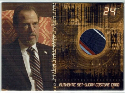 24 Season 5 Costume SDCC08-C2 Gregory Itzin as President Charles Logan #017/200 - Image 1 of 2