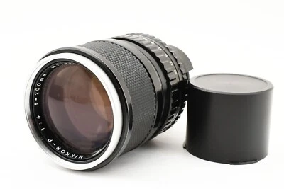 🌟 Excelente+5 🌟 Lente Nippon Kogaku Nikkor-P 200 mm F/4 para Bronica S2 de JPN Foto 1 de 4