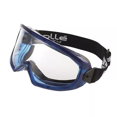 BOLLÉ Bolle Safety Goggles SUPERBLAST PLATINUM VENTED Hard Coat Anti-Scratch Anti-Fog