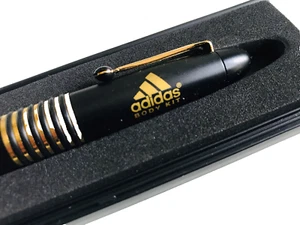 ADIDAS PEN RARE PROMO WERBUNG ADIDAS BALL POINT Schwarz Gold Adidas Body Kit - Bild 1 von 5
