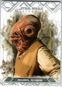 STAR WARS 2017 TOPPS MASTERWORK 99 SHORT PRINT INSERT SP ADMIRAL ACKBAR - Picture 1 of 2