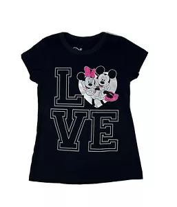 Camisa Disney Niñas Minnie & Mickey Mouse LOVE Talla S - Imagen 1 de 3