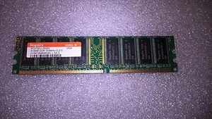 Memoria DDR Hynix HYMD264646D8J-J 512MB PC2700 333MHz CL2.5 184 Pin - Foto 1 di 1