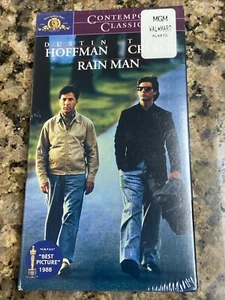 Vintage RAINMAN Tom Cruise Dustin Hoffman Factory Sealed VHS Watermarks - Picture 1 of 4