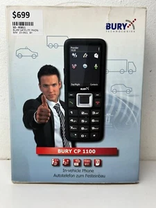 Bury CP-1100 Fixed Car/Utility Phone with Voice Control satellite phone - Picture 1 of 7