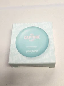 Compact Pressed Powder Make Up Peripera Oil Capture Pact K-Beauty Oily Skin - Picture 1 of 5
