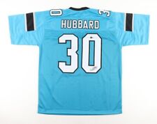 Chuba Hubbard Signed Carolina Panthers Jersey w/COA Beckett
