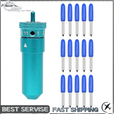 Vinyl Cutter C1 C2 C3 Graphtec Silhouette Cameo Plotter Blade Holder +15p 60Deg - Image 1 of 2