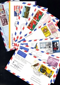 16 recibos correo aéreo - años 70 (JK-30) - Imagen 1 de 1