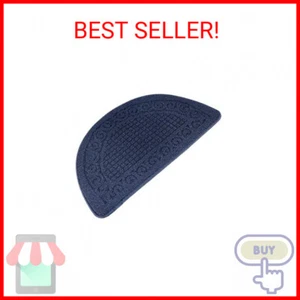Half Round Non-Slip Kitchen Bathroom Toilet Doormat Floor Rug Mat Keeps Your Flo - Picture 1 of 2