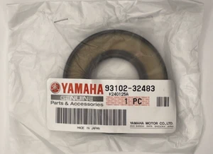 OIL SEAL Yamaha OEM (93102-32483) for clutch & crankcase Rhino Grizzly Kodiak - Picture 1 of 2