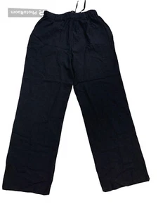 CHARTOU Damen Sommer Kordelzug Taille Baumwolle und Leinen Hose Größe Small NEU - Bild 1 von 11