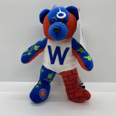 Foco Chicago Cubs Welcome to Wrigley Field Plush Bear MLB Genuine Merchandise Cover