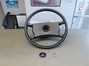 450SL 350SL 380SL 280SL 500SL 450SLC 350SLC 500SEL 500SEC STEERING WHEEL BLACK - Picture 1 of 7