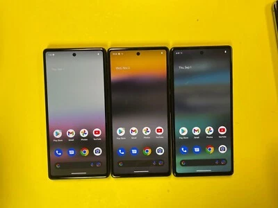 Pixel 6a - 128 GB - (Desbloqueado) - Carbón, Salvia o Tiza - Buen Estado Foto 1 de 2