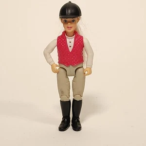 Fisher Price Loving Family Puppenhaus Reiterpuppe Pferd Pony Reiter blond Mädchen - Bild 1 von 10