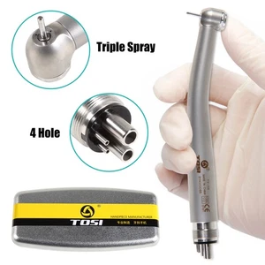 NSK Pana Max Style Dental High Speed Handpiece Push Button Stainless Steel 4Hole - Picture 1 of 24