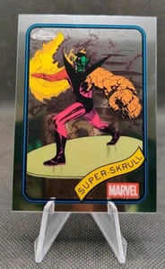 2025 Topps Chrome Marvel #11 SUPER-SKRULL Trading Card  - Picture 1 of 2