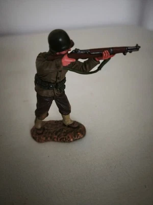 King&Country DD184,STANDING FIRING RIFLE ,1/32,NO BOX,No Thomasgunn,no Showcase - Photo 1/3