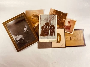 Vintage East Texas Civil War era photograph lot 1860s-1900. Dilworth Texas Gonza - Bild 1 von 8