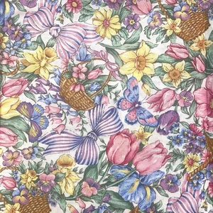 Vintage Holiday Collectibles by Cynthia Hart for VIP Fabrics ~ Floral Butterfly - Picture 1 of 3
