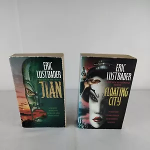 Eric Van Lustbader ×2 Small Vintage Paperback Books. Floating City & Jian - Picture 1 of 9