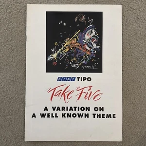 Fiat Tipo Take Five 1.6ie Limited Edition 1992 UK Market Sales Brochure - Picture 1 of 4