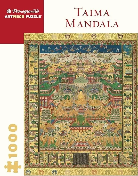 Pomegranate 1000 piece jigsaw. Taima Mandala, 1750. Brand New & Sealed - image 1 of 1