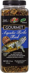 Gourmet Aquatic Turtle Food 11oz – Shrimp, Cranberries & Pellets Mix - Picture 1 of 11