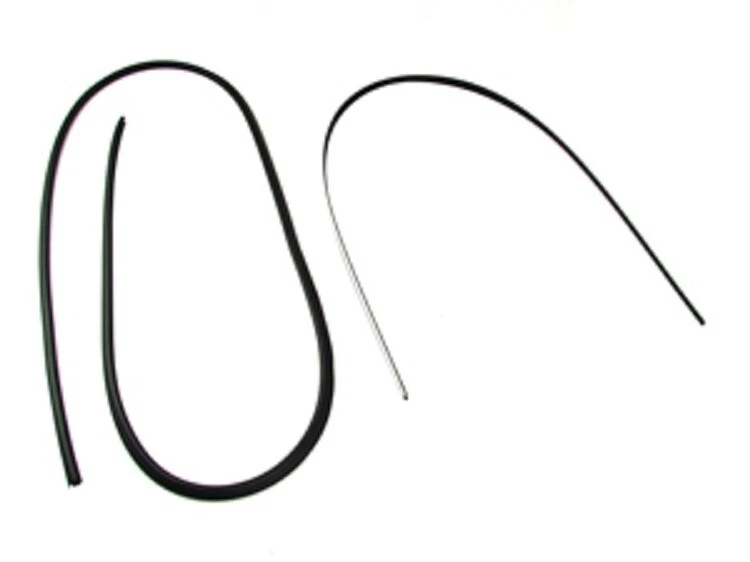 Windshield Molding Set Black for 1990 - 1997 & 1999 - 2005 Mazda Miata New - Image 1 of 1