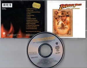 John Williams OST CD Soundtrack INDIANA JONES + THE LAST CRUSADE 1989 near mint - Bild 1 von 1