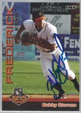 2010 Choice Frederick Keys Bobby Stevens #23 IP autograph signed card