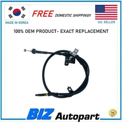 OEM ! LEFT PARKING BRAKE CABLE for 2005-2008 HYUNDAI TIBURON # 59760-2C320 — 第 1/4 张图片