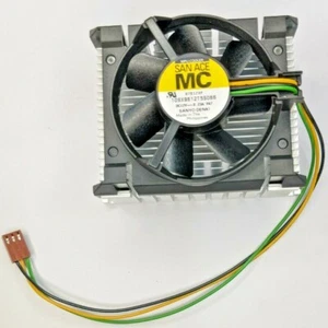 Sanyo Denki PENTIUM 4 SOCKET 423 HEATSINK & FAN, 109X9612T5S066 - Picture 1 of 8