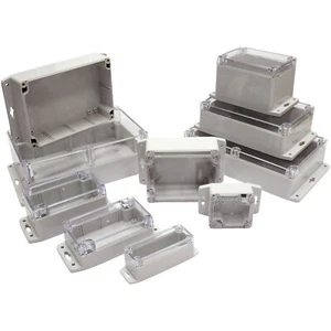 Gainta G218CMF Enceinte Universelle Polycarbonate Gris Clair/Transparent - Imagen 1 de 1