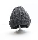 Pep&Co Womens Grey Acrylic Winter Hat One Size