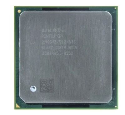 Processor Intel Pentium 4 2.4GHZ SL6RZ Socket 478 - Image 1 of 2