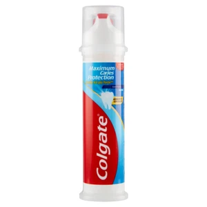 COLGATE Dentifricio con dispenser gusto fresco con calcio 100ml - 6 PEZZI - Foto 1 di 4