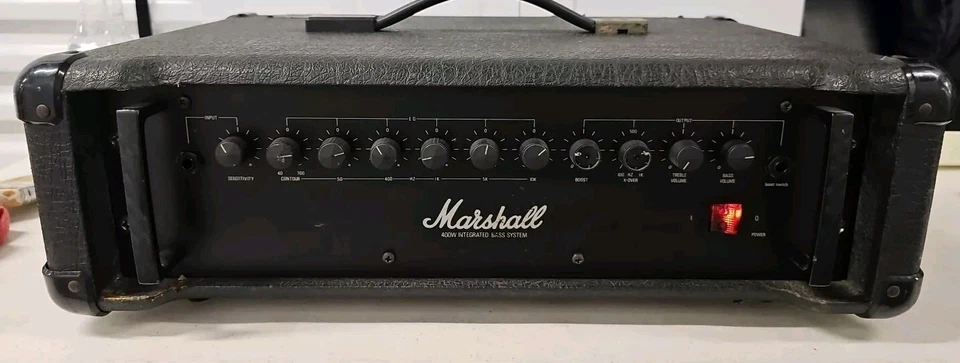 Marshall 3540 400 watt bass head 1980's - Image 1 of 4