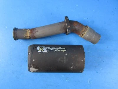 06 07 2006 2007 SUZUKI GSXR 600 750 DOS HERMANOS ESCAPE SILENCIADOR TUBO Foto 1 de 4