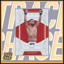 2022 Panini Chronicles National Treasures UFC Khamzat Chimaev Gold 05/10 #448