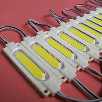 12V 24V COB LED Module Light Strip Tape 2W Transparent Cover Waterproof Sign - Image 1 of 4