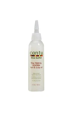 Aceite de árbol de té y jojoba Cantu de manteca de karité para cabello seco 6 oz, 180 ml, paquete de 3 Foto 1 de 2