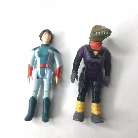 2 Pack Snarrl & Ursus Dino Riders vintage Action Figure lot 1987-89 Tyco Cover