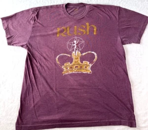 Vintage 1977-78 Rush A Farewell To Kings Purple T-Shirt XL (RARE) Single Stitch - Picture 1 of 17