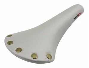 Road bike seat 1221 Endzone Silver saddle fixie seat racing bicycle seat track - Picture 1 of 1