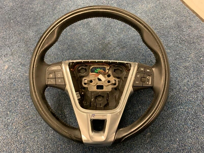 11-18 Volvo S60 серый кожаный R дизайн руль - Изображение 1 из 4