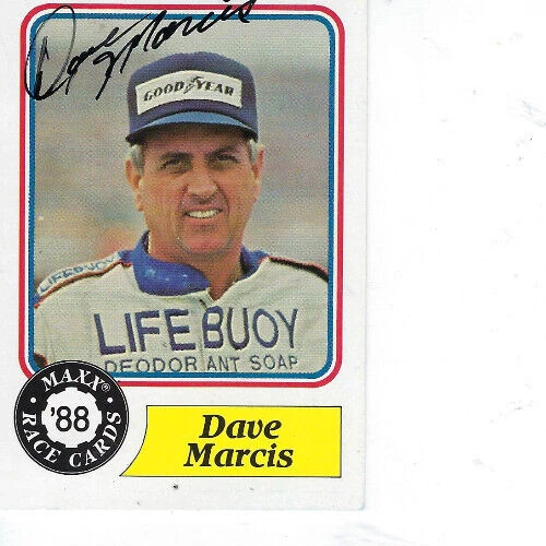 DAVE MARCIS SIGNED 1988 MAXX RACING #44 - NASCAR - Image 1 of 1